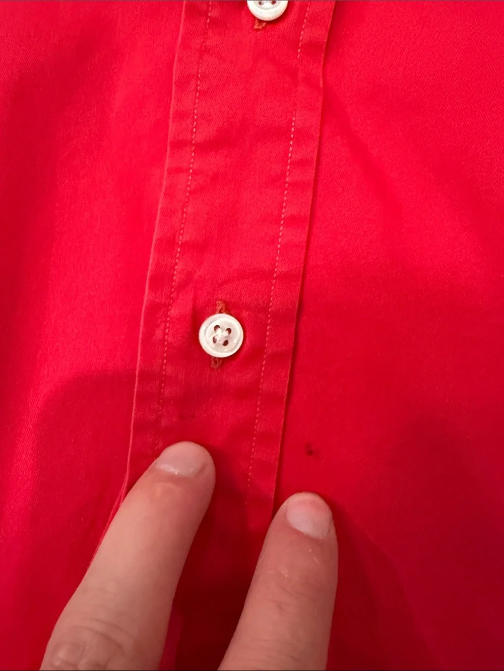 Polo by Ralph Lauren Men's Bright Red The Blake Button-Down Shirt